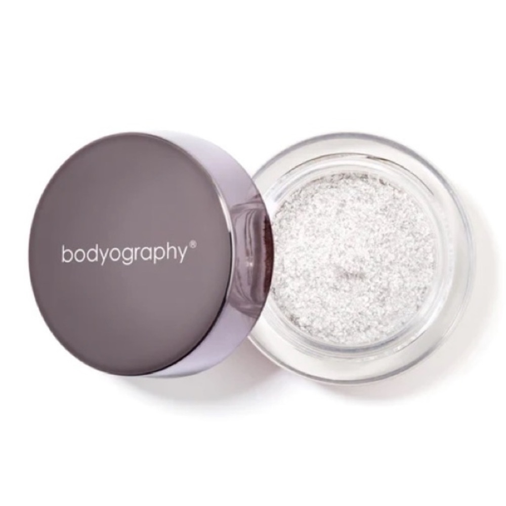 Bodyography Glitter Pigment Halo Silver Eyeshadow Like Urban Decay Moondust